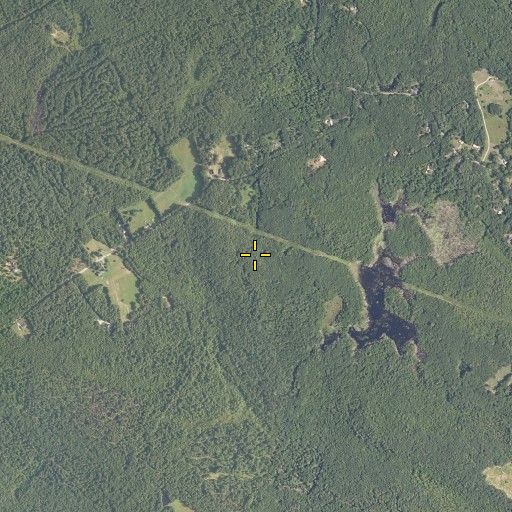 Aerial/Satellite Image of Brown Hill, ME