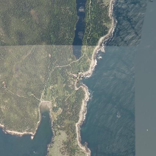 Aerial/Satellite Image of Bull Brook, ME
