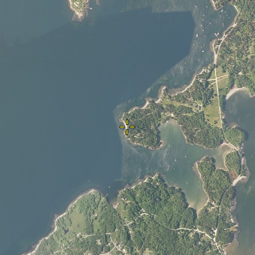 Aerial/Satellite Image of Buring Point, ME