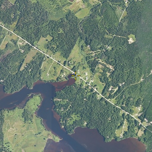 Aerial/Satellite Image of Camp Stream, ME