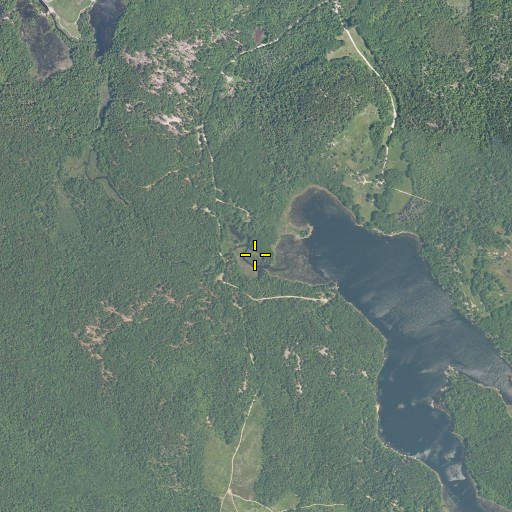 Aerial/Satellite Image of Carleton Stream, ME