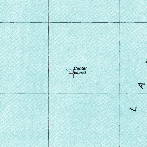 Topographic Map of Center Island, ME