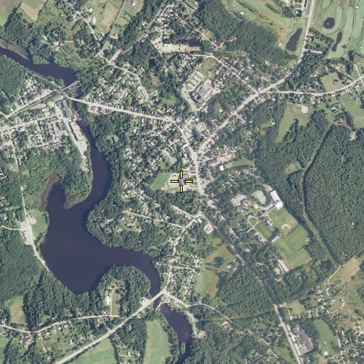Aerial/Satellite Image of Central School, ME