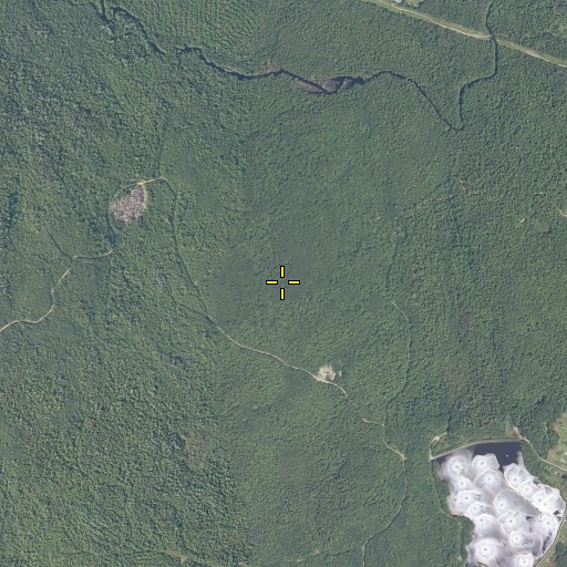 Aerial/Satellite Image of Chapman Mountain, ME