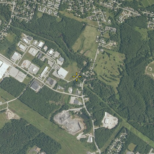 Aerial/Satellite Image of Clark Brook, ME