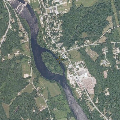 Aerial/Satellite Image of Clay Brook, ME