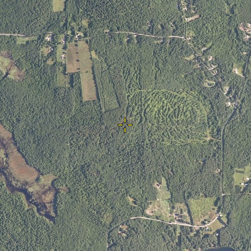 Aerial/Satellite Image of Collomy Hill, ME