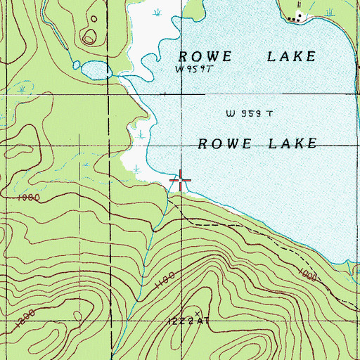 Topographic Map of Conners Brook, ME
