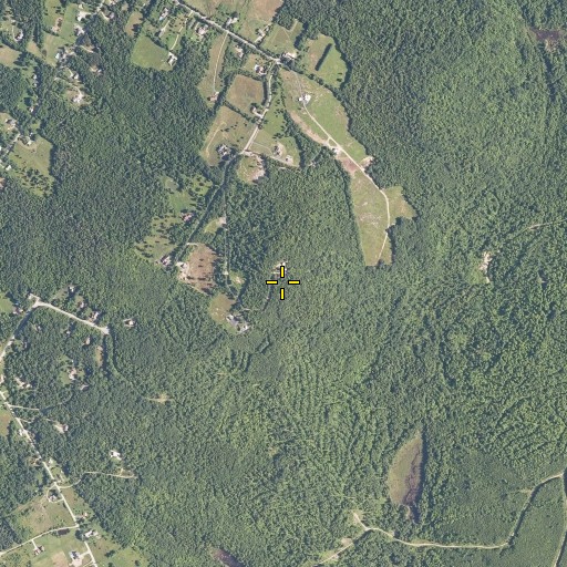 Aerial/Satellite Image of Copeland Hill, ME