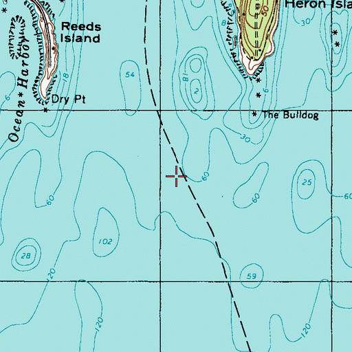 Topographic Map of Damariscotta River, ME