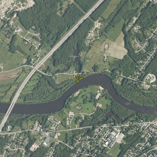 Aerial/Satellite Image of Deep Brook, ME