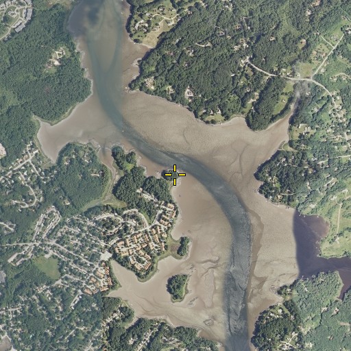 Aerial/Satellite Image of Eagle Point, ME