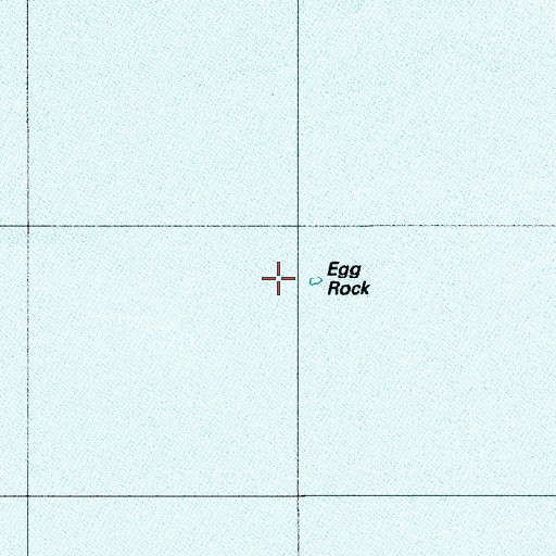 Topographic Map of Egg Rock, ME