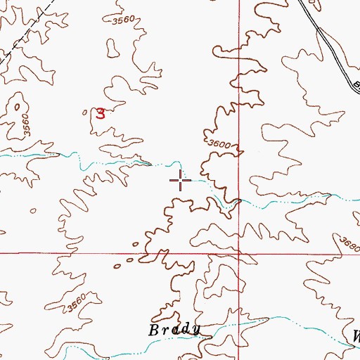 Topographic Map of Haystack Valley, AZ