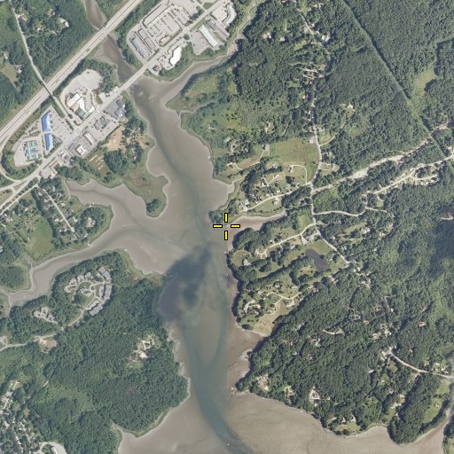 Aerial/Satellite Image of Fuller Brook, ME