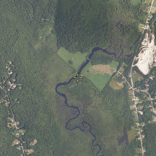 Aerial/Satellite Image of Gardner Brook, ME