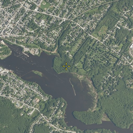 Aerial/Satellite Image of Junkins Point, ME