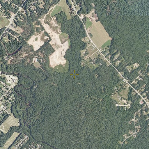 Aerial/Satellite Image of Great Brook, ME