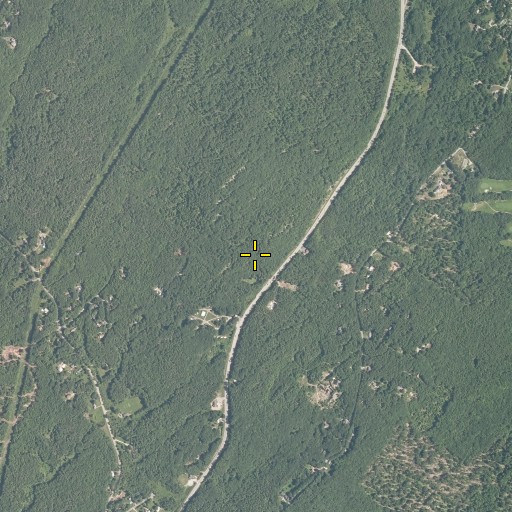 Aerial/Satellite Image of Gulf Hill, ME
