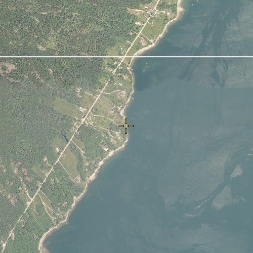 Aerial/Satellite Image of High Head, ME