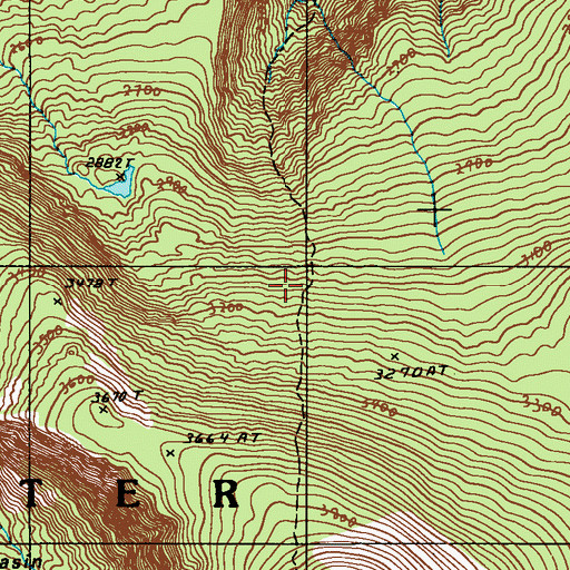 Topographic Map of Howe, ME