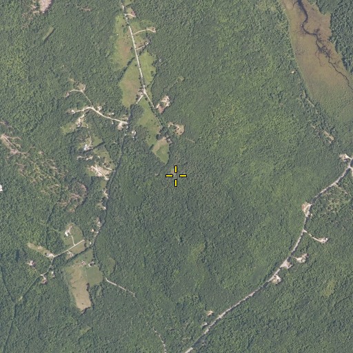 Aerial/Satellite Image of Johnson Hill, ME
