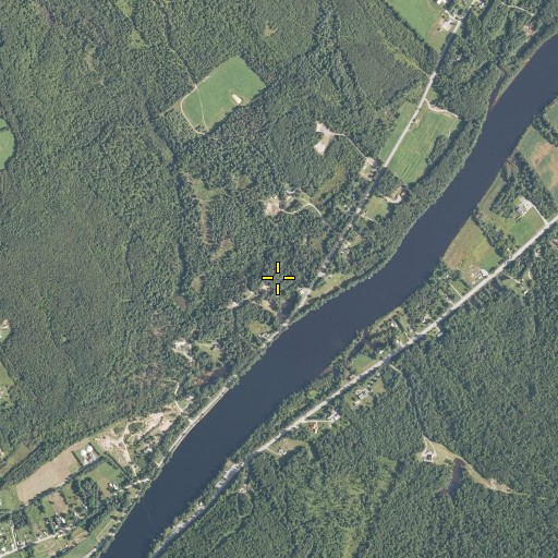 Aerial/Satellite Image of Jones Brook, ME