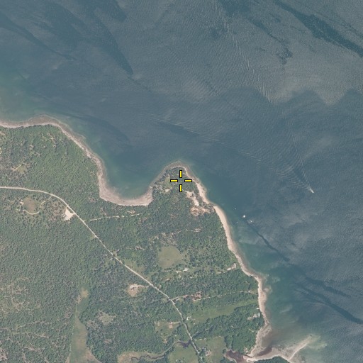 Aerial/Satellite Image of Joyce Point, ME