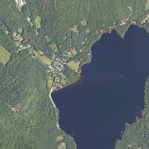 Aerial/Satellite Image of Kedar Brook, ME