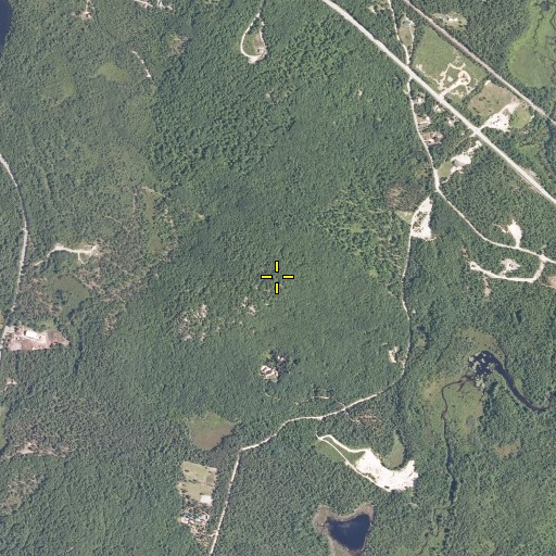 Aerial/Satellite Image of Kezar Hill, ME