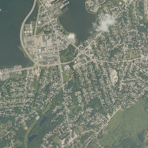 Aerial/Satellite Image of Kimball Brook, ME