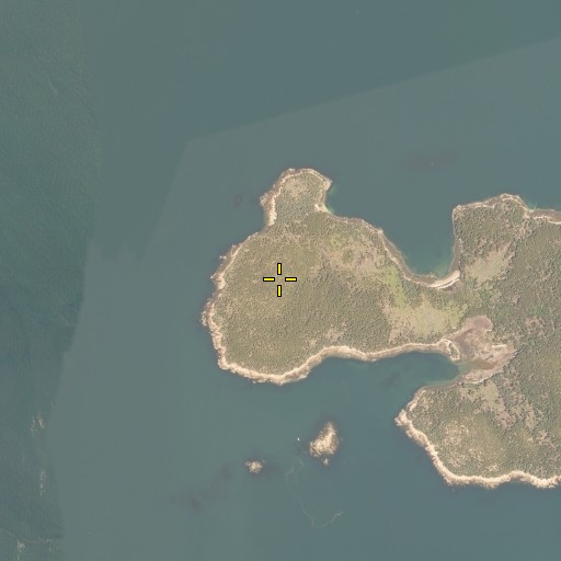 Aerial/Satellite Image of Kimball Head, ME