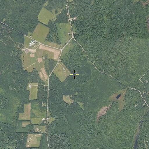 Aerial/Satellite Image of Knowles Hill, ME