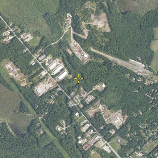 Aerial/Satellite Image of Little Brook, ME