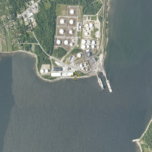 Aerial/Satellite Image of Mack Point, ME