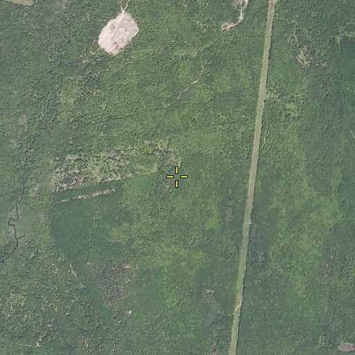 Aerial/Satellite Image of Meadow Mountain, ME