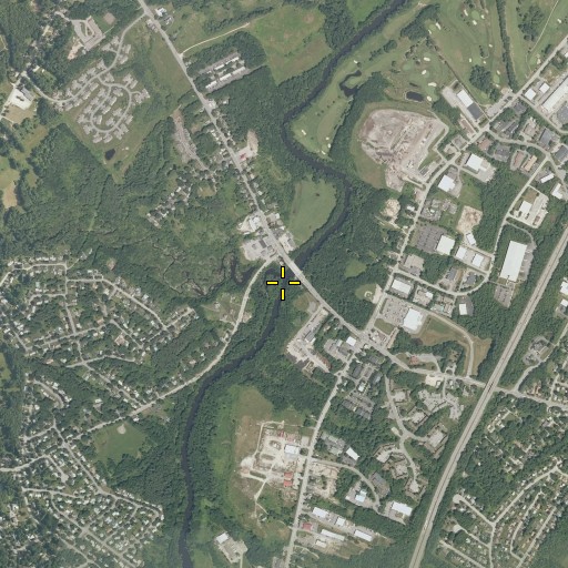 Aerial/Satellite Image of Mill Brook, ME