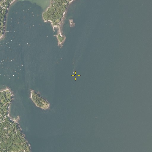 Aerial/Satellite Image of Northeast Ledge, ME
