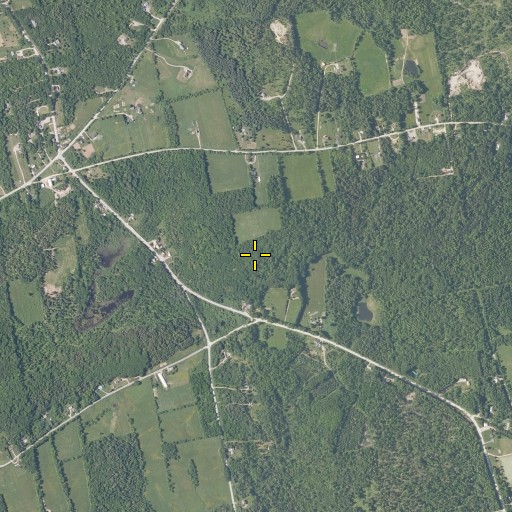 Aerial/Satellite Image of Oak Hill, ME