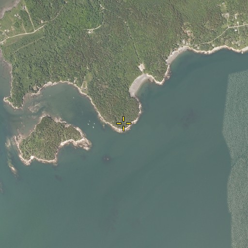 Aerial/Satellite Image of Otter Point, ME