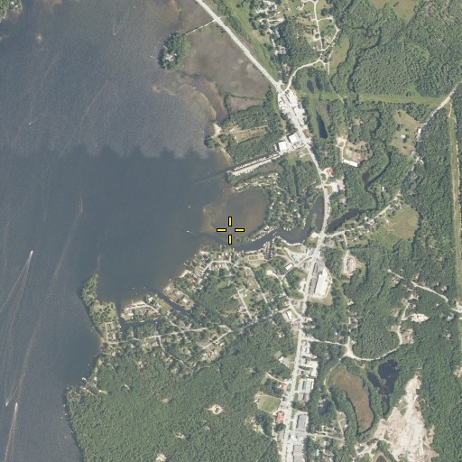 Aerial/Satellite Image of Panther Run, ME