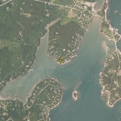 Aerial/Satellite Image of Patten Point, ME