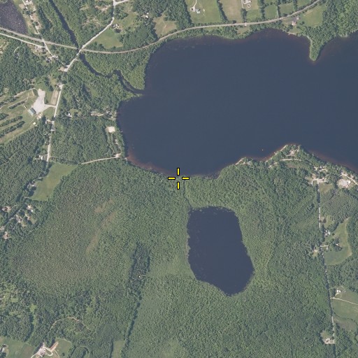 Aerial/Satellite Image of Patten Stream, ME