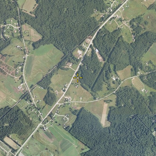 Aerial/Satellite Image of Perkins Brook, ME