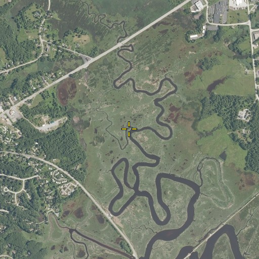 Aerial/Satellite Image of Phillips Brook, ME