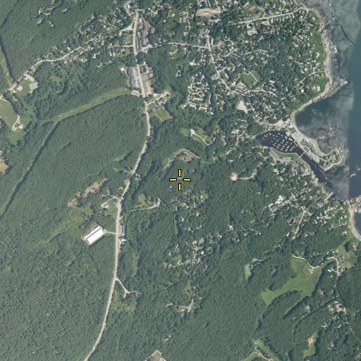 Aerial/Satellite Image of Pine Hill, ME