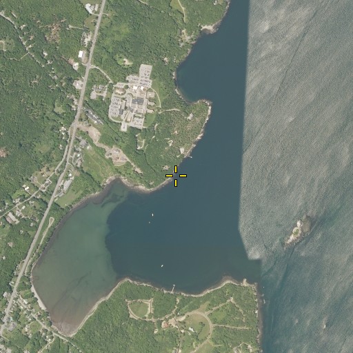 Aerial/Satellite Image of Pine Hill, ME