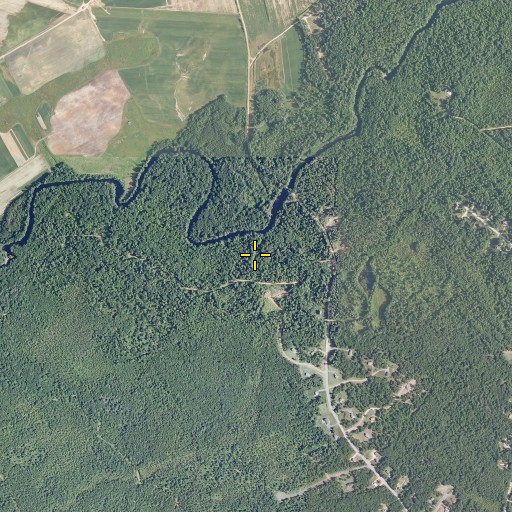 Aerial/Satellite Image of Pine Hill Brook, ME