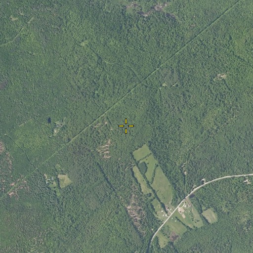 Aerial/Satellite Image of Plummer Hill, ME