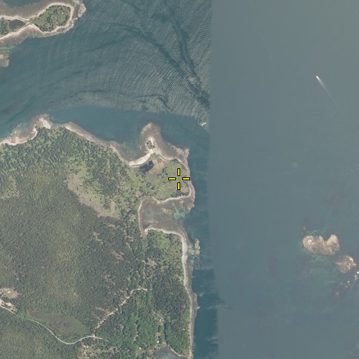 Aerial/Satellite Image of Richs Point, ME